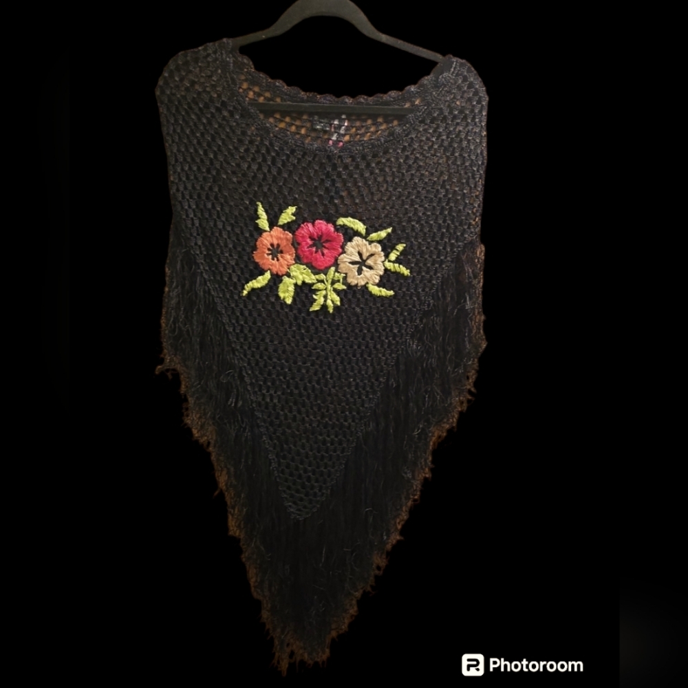 Crocheted Poncho